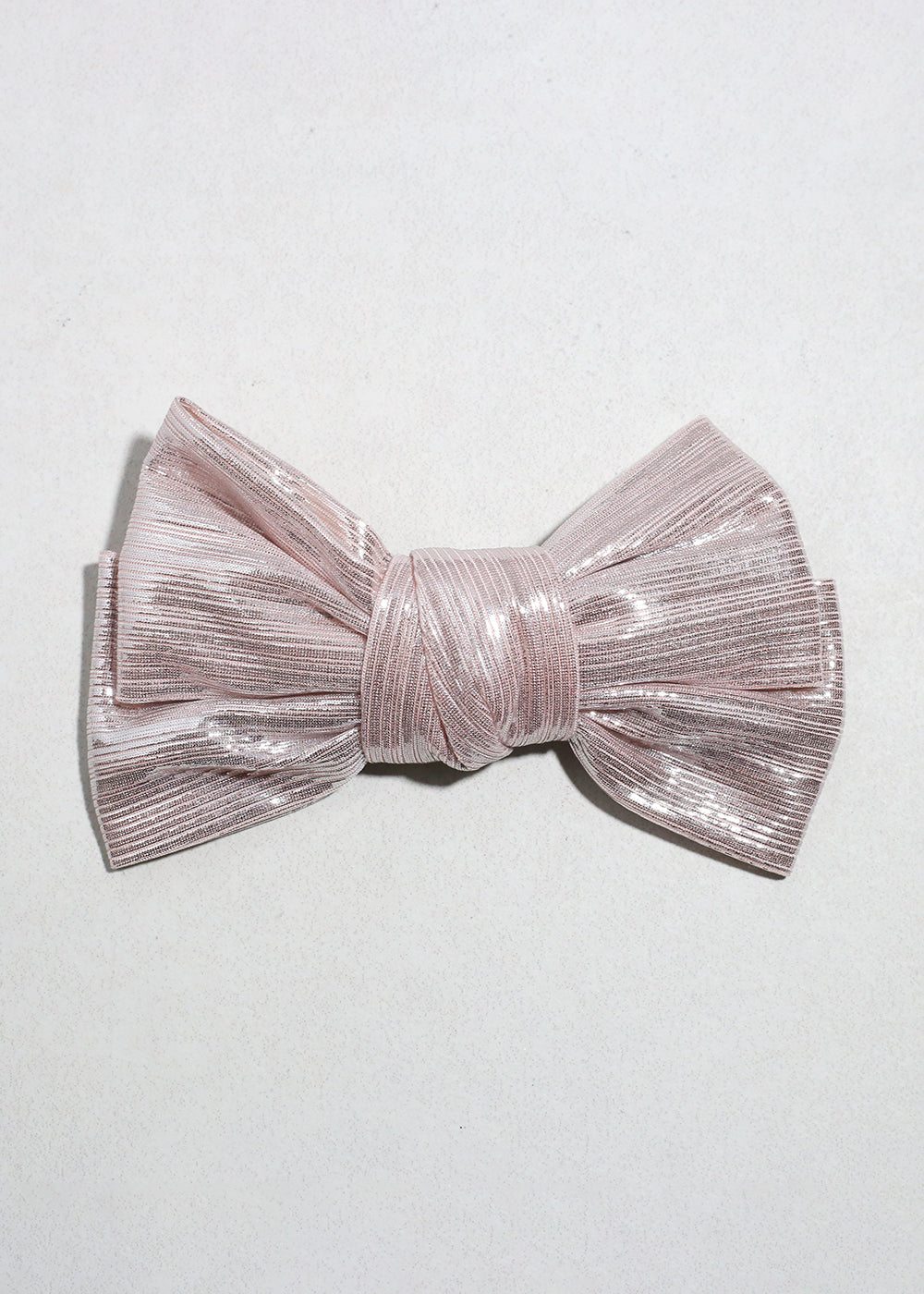 Lumière Sheen Bow Hair Clip Pink HAIR - Shop Miss A