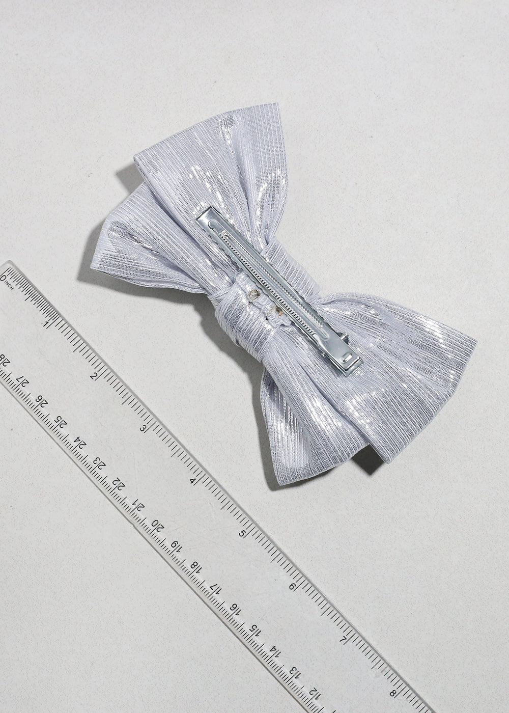 Lumière Sheen Bow Hair Clip