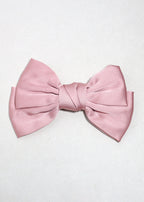 Bow Belle Satin Hair Clip Blush HAIR - Shop Miss A