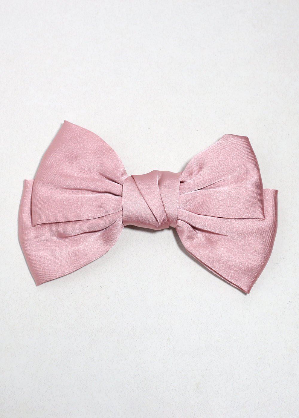 Bow Belle Satin Hair Clip Blush HAIR - Shop Miss A