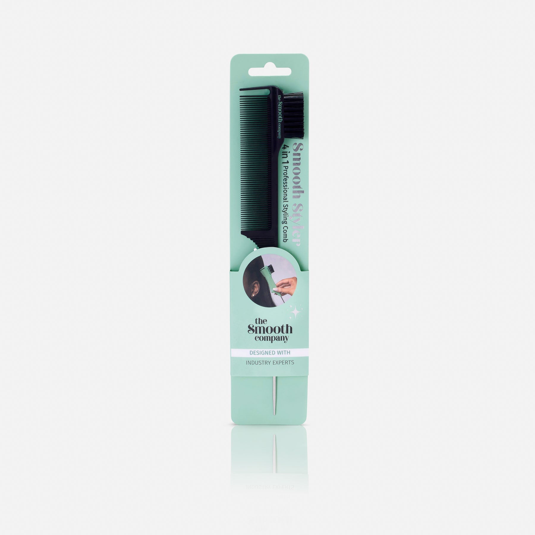 4 in 1 Smooth Styler Black Professional Styling Comb