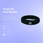 Bounce Back Hair Ties For Thick or Curly Hair
