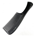 GENTS Plastic Detangler Comb 9"  Made in the USA