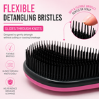 GENTS Detangling Brush For Women and Girls, Dry and Wet Hair Brush Detangler for All Hair Types Eliminate Tangles and Knots