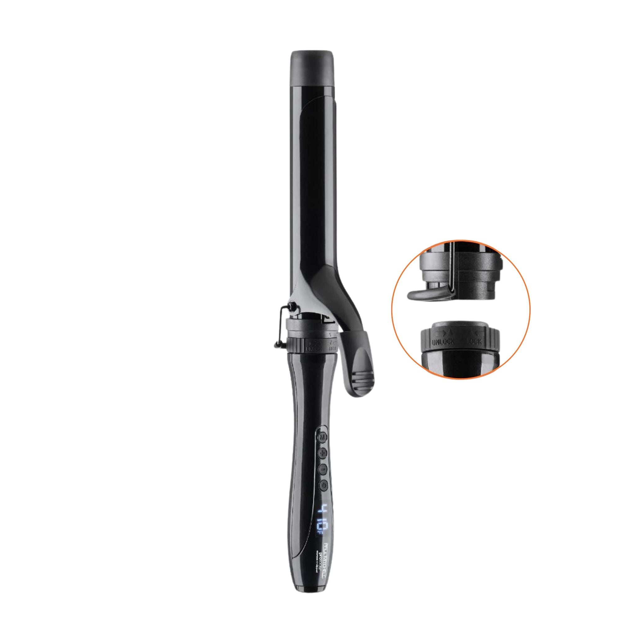 Express Ion Clipped 1.25" Detachable Curling Iron