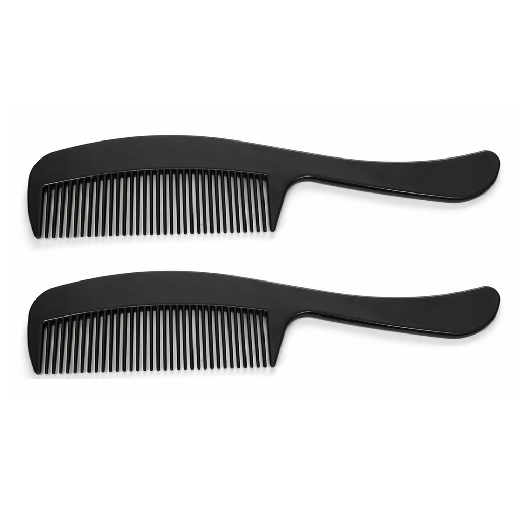 Comb for Mustache & Beard–Travel Comb 4.7” Pocket Size – Styling & Daily Use  (2 pack)