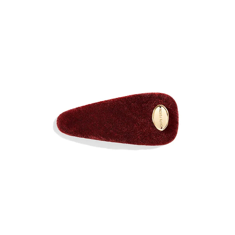 Cassia Velvet Snap Clip - EVITA PERONI OFFICIAL