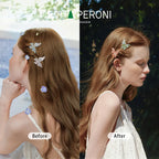 Rosemary Photochromic Side Barrette Clip