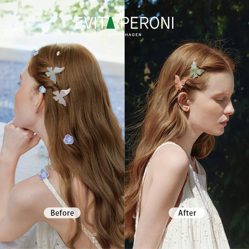 Rosemary Photochromic Side Barrette Clip