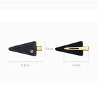 Cassia Denim Triangle Pelican Clip