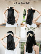 Clara Bendable Bow Shape Banana Clip