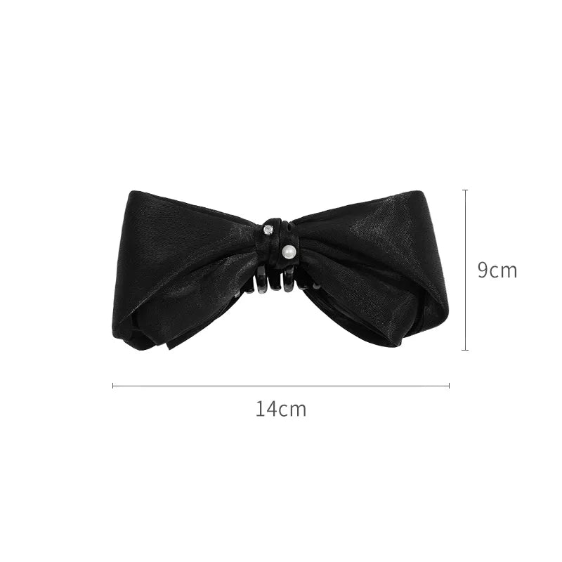 Trinity Bow Style Ponytail Banana Clip