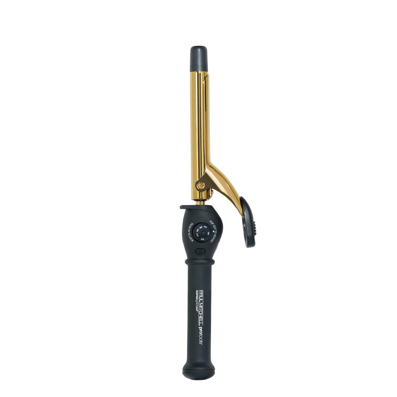 Express Gold Curl Titanium Spring Curling Iron