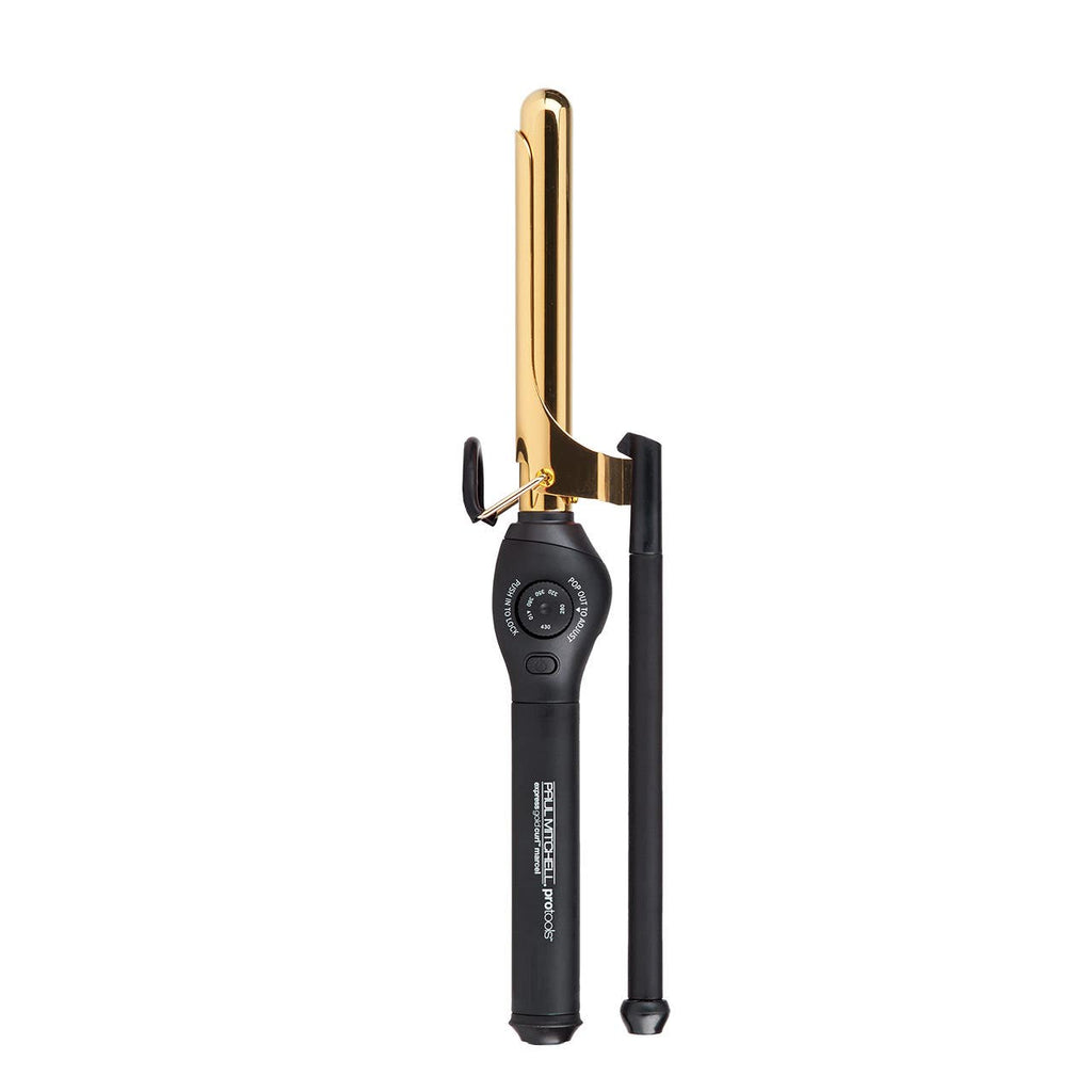 Express Gold Curl Marcel Titanium Curling Iron