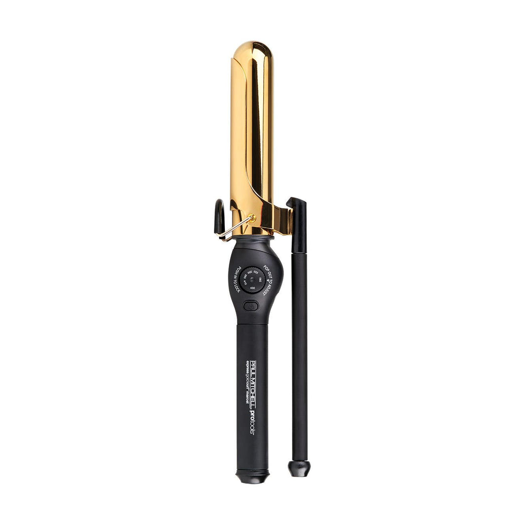 Express Gold Curl Marcel Titanium Curling Iron