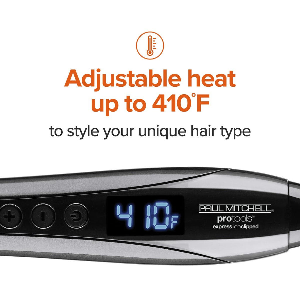 Express Ion Clipped 1.25" Detachable Curling Iron