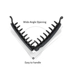Maeve Banana Clip in Suiting Fabric