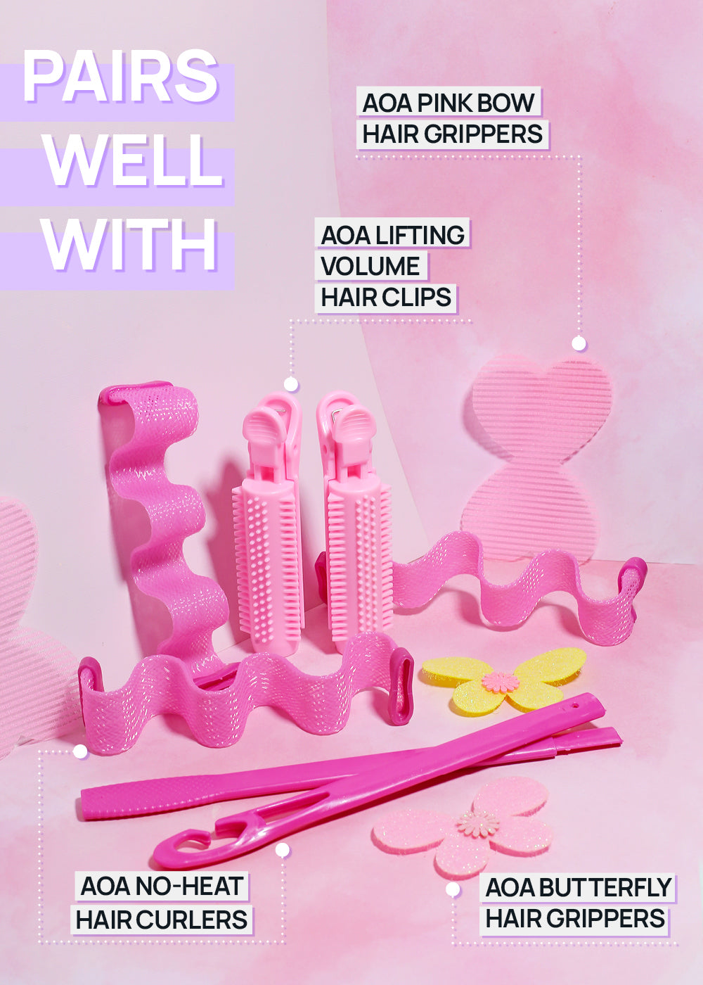 AOA Lifting Volume Hair Clips