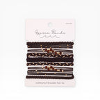 Mocha Hair Tie Bracelets