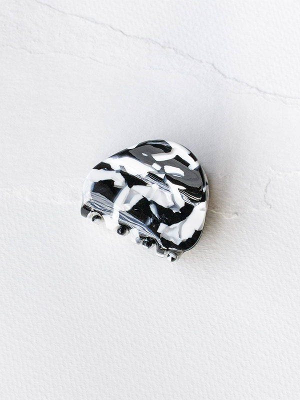 Gemstones Hair Clip: Onyx