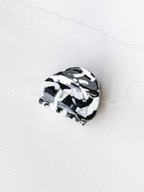Gemstones Hair Clip: Onyx