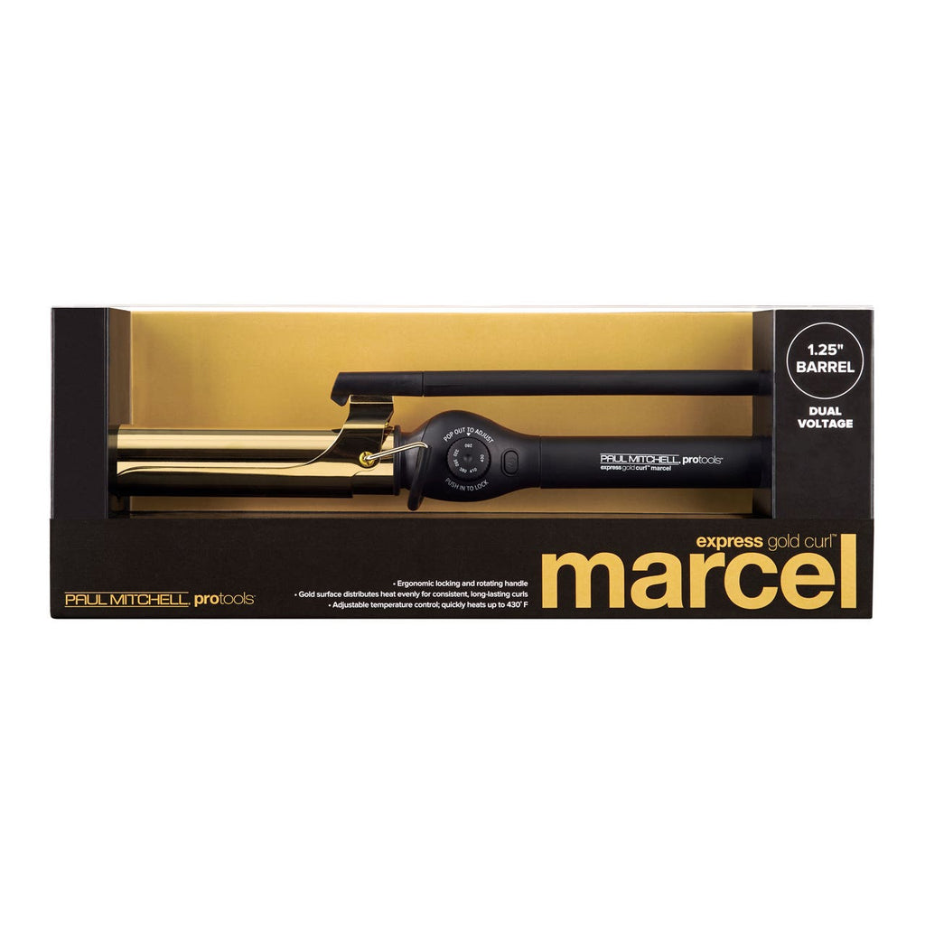 Express Gold Curl Marcel Titanium Curling Iron