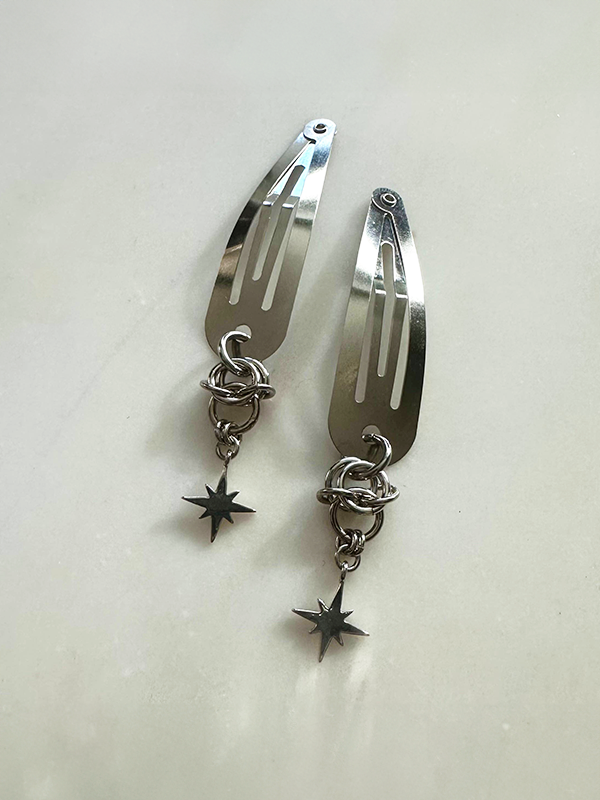 Cosmic Hair Clips: Set of 2